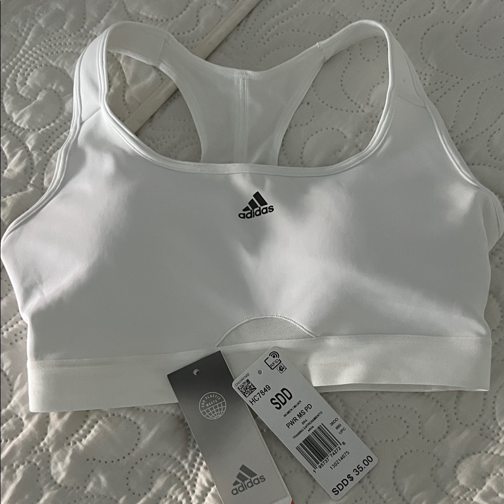 Adidas Women's Classic White Sports Bra